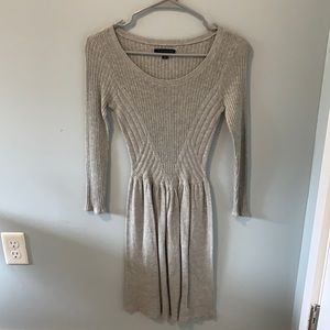 American Eagle Soft Grey Sweater Dress Womens XS